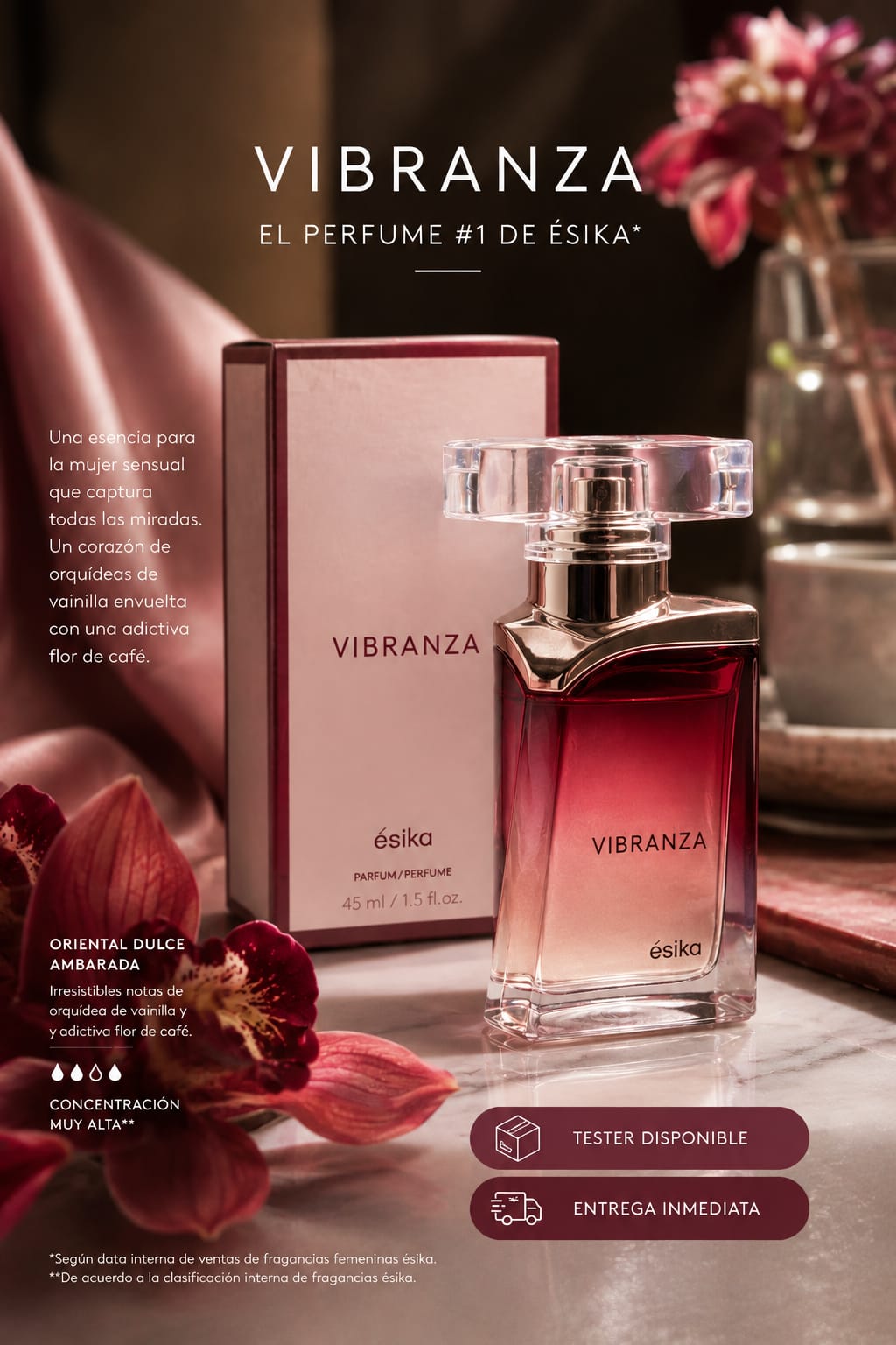 Vibranza Eau de Parfum 45 ml