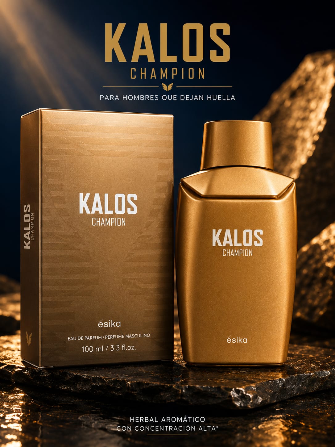 KALOS CHAMPION – Ésika | 100 ml 🏆