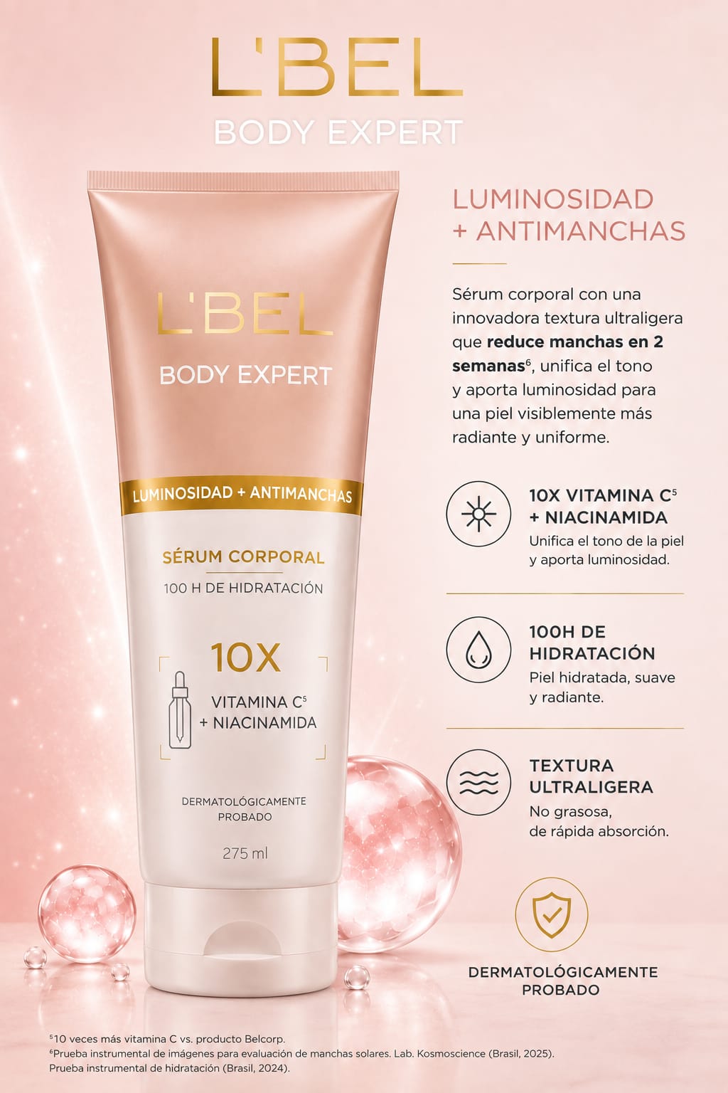 BODY EXPERT LUMINOSIDAD ANTIMACHAS